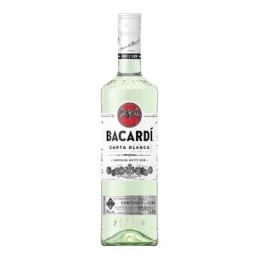 BACARDI CARTA BLANCA 37.5° CL.100