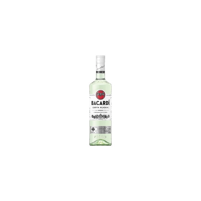 BACARDI CARTA BLANCA 37.5° CL.100