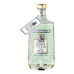 DOLCE VITA DRY GIN BERGAMOTTO 70 CL