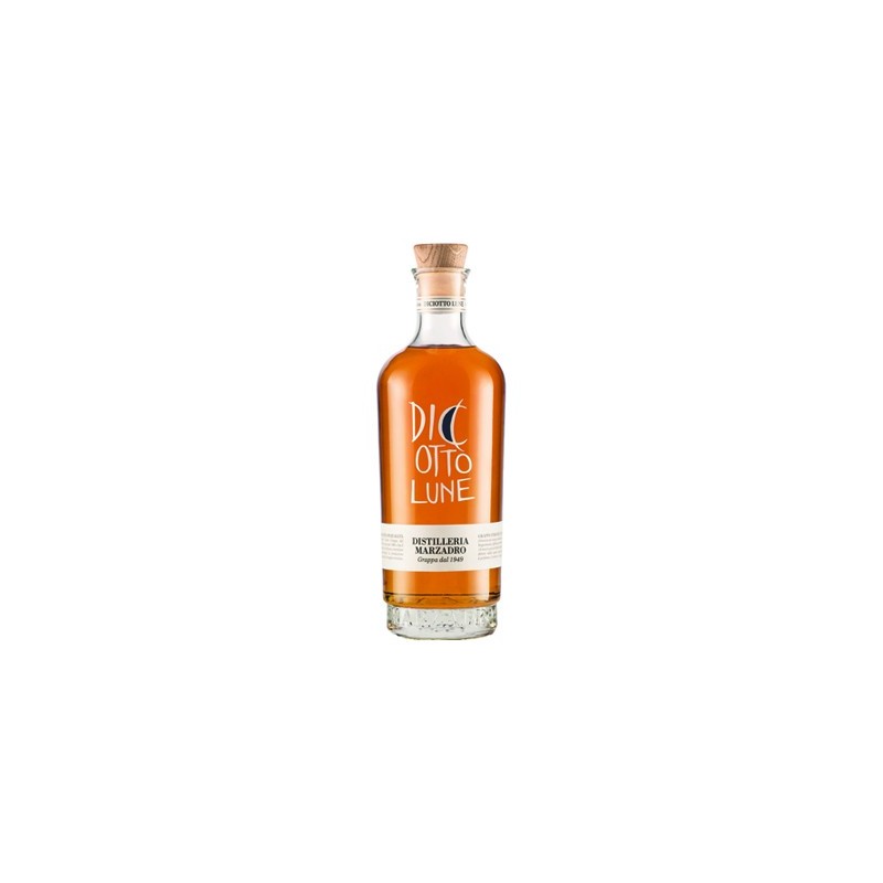 MARZADRO LE DICIOTTO LUNE GRAPPA STRAVECCHIA 41° CL.70