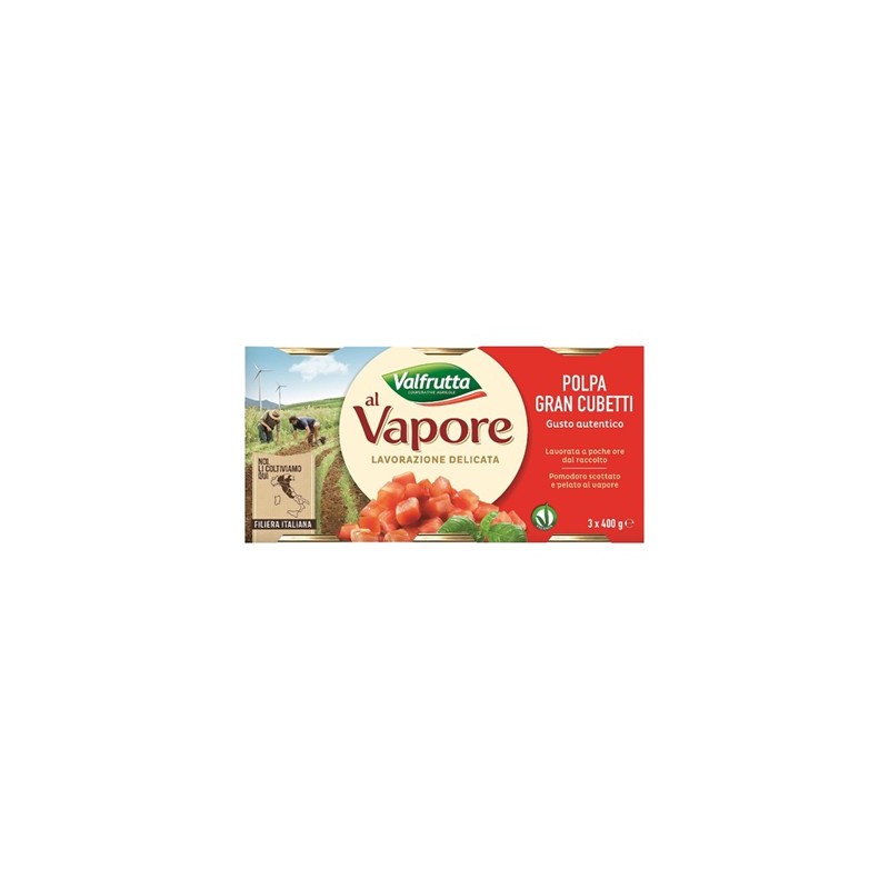 VALFRUTTA POLPA 3 X 400GR