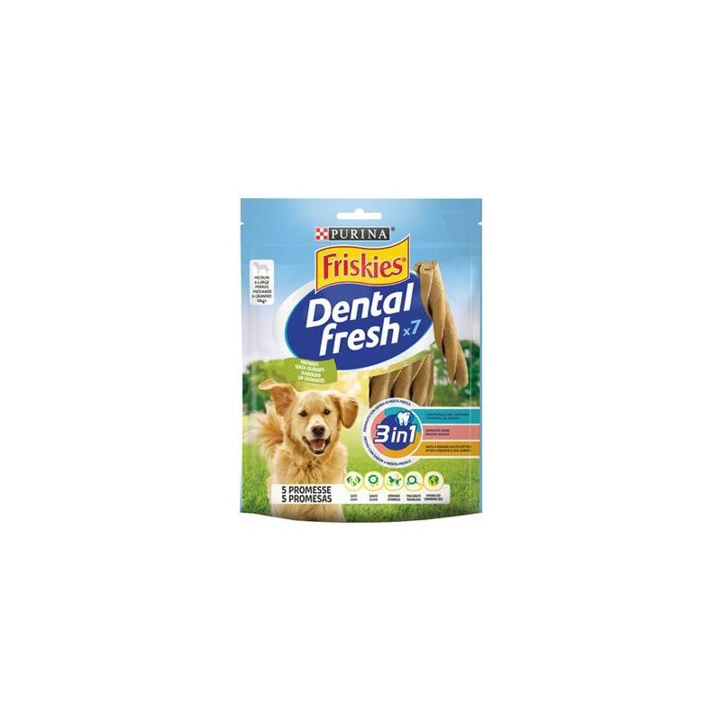 FRISKIES DENTALFRESH MED./LARGE AROMA MENTA GR.180