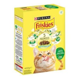 FRISKIES GATTO CROCC.CONIGLIO/POLLO/VERDURE_GR.400