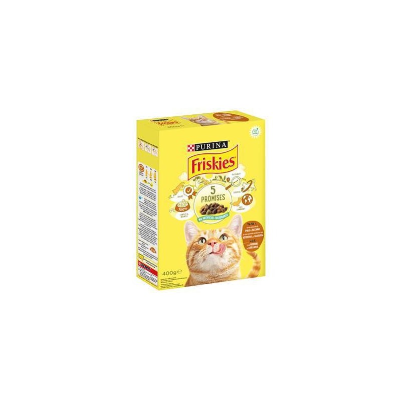 FRISKIES GATTO CROCC.POLLO/TACCHINO/OLIVE GR.400