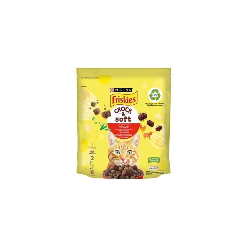 FRISKIES SECCO GATTO 375GR CROCK&SOFT