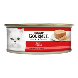 GOURMET GATTO PATE' MANZO GR.195