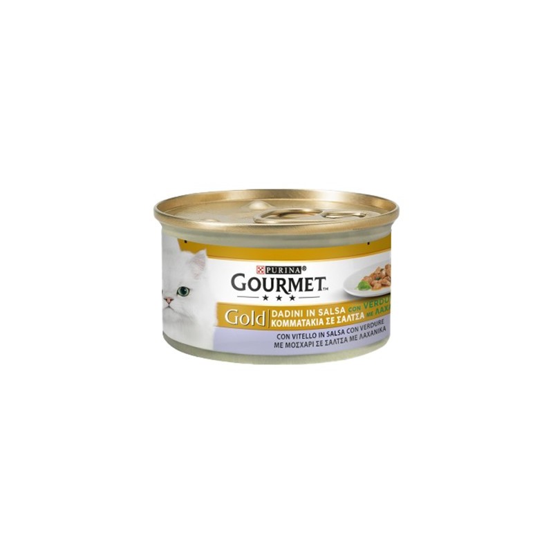 GOURMET GOLD 85GR VITELLO VERDURE