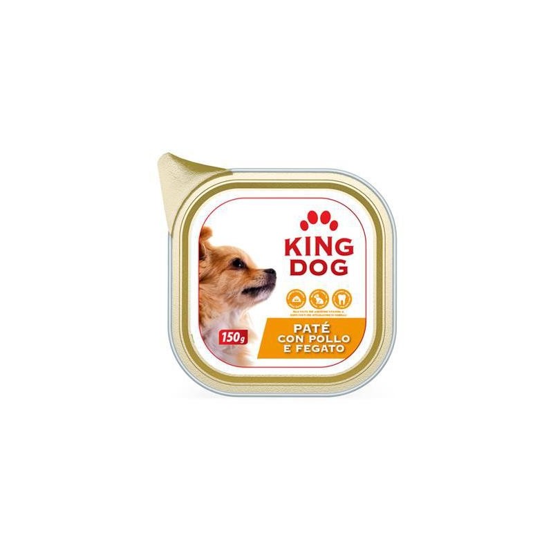 KING DOG PATE' 150GR POLLO FEGATO