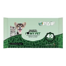 PAIF SALVIETTE MYPET 40PZ TALCO