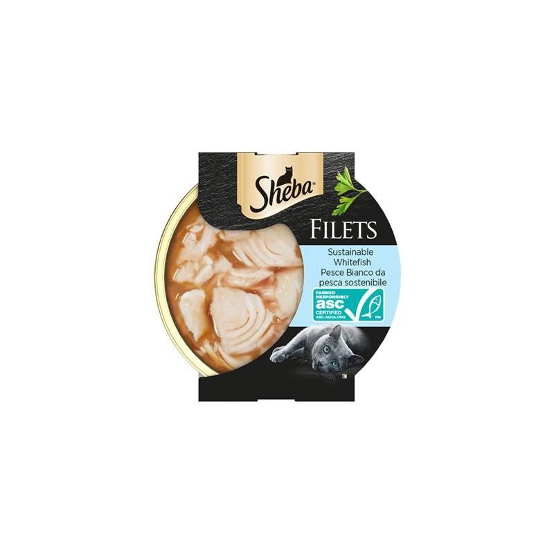 SHEBA FILETTI PESCE BIANCO GR.60