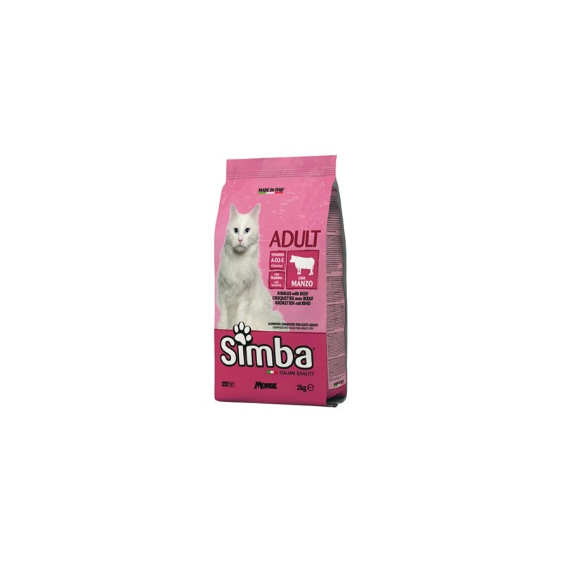 SIMBA GATTO CROCCANTINI 2 KG MANZO