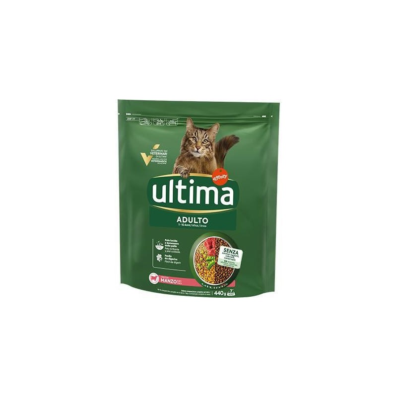 ULTIMA CAT CROCC. MANZO E RISO GR.440