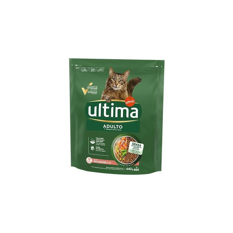 ULTIMA CAT CROCC. SALMONE E RISO GR.440