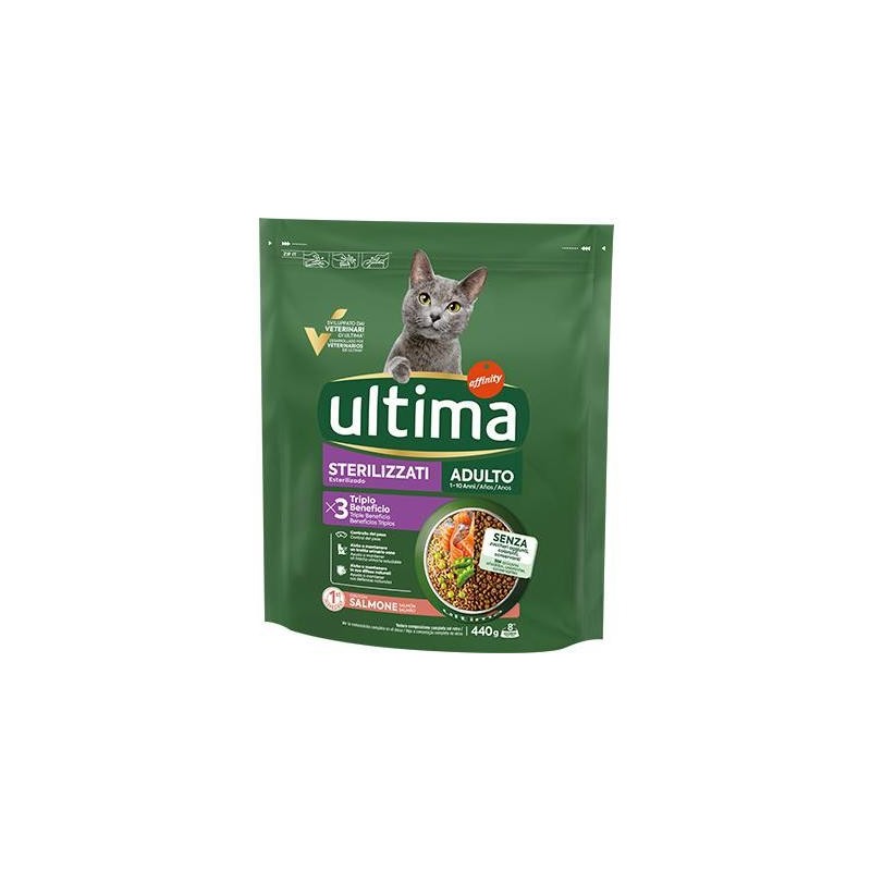 ULTIMA CAT STERILIZZATO SALMONE GR.400