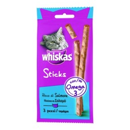 WHISKAS STICKS GR.18 SALMONE