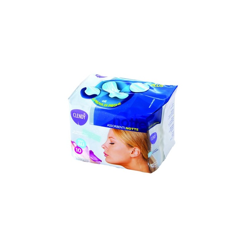 CLENDY ASSORBENTI NOTTE 10PZ C/ALI ULTRA