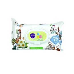 CLENDY SALVIETTINE BABY 72 PEZZI CUDDLES POCKET