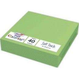 DOPLA TOVAGLIOLI CM.38X38 VERDE MELA X40