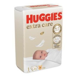 HUGGIES EXTRACARE TG.1 x28
