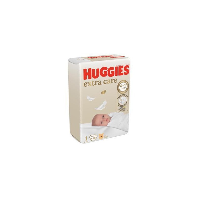 HUGGIES EXTRACARE TG.1 x28