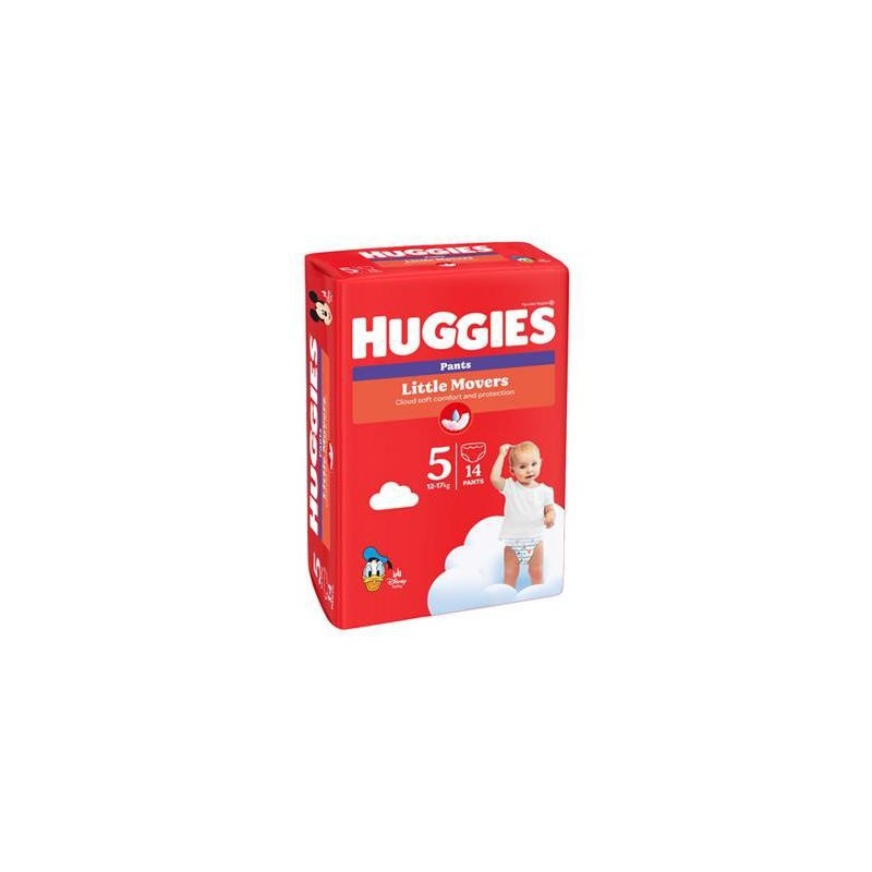 HUGGIES PANNOLINO MUTANDINA TG.5 X14 12-17 KG