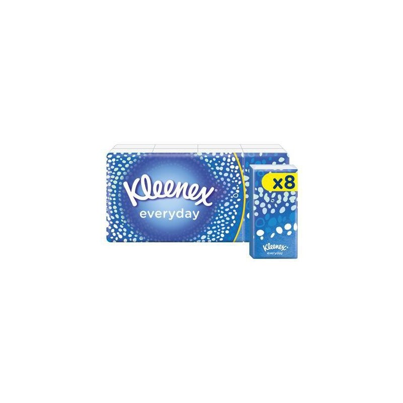 KLEENEX FAZZOLETTI EVERYDAY 3VELI X 8 PZ