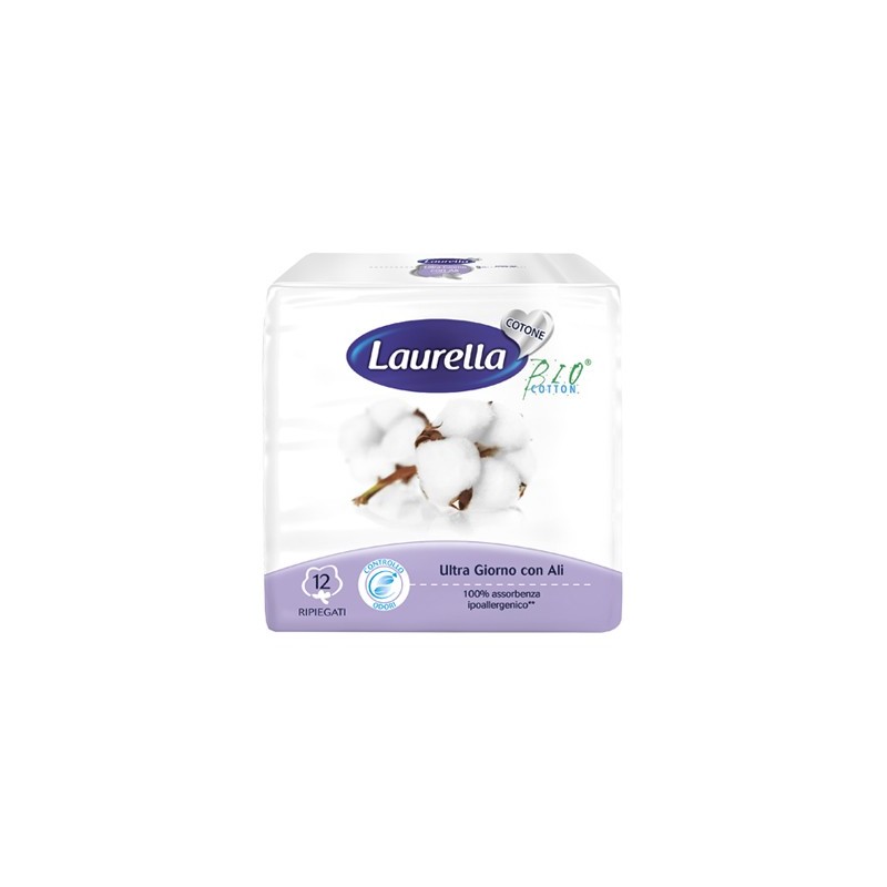 LAURELLA ULTRA GIORNO CON ALIBIO COTTON X12 PZ