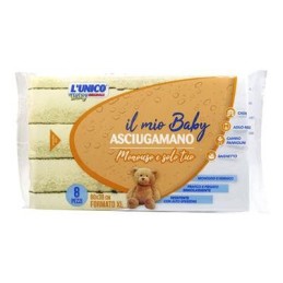 L'UNICO ASCIUGAMANO MONOUSO BABY X 8 PZ - CM.60X38