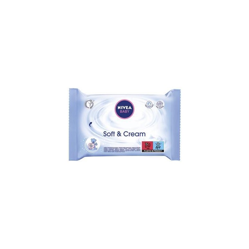 NIVEA BABY SALVIETTINE SOFT &CREME X 63