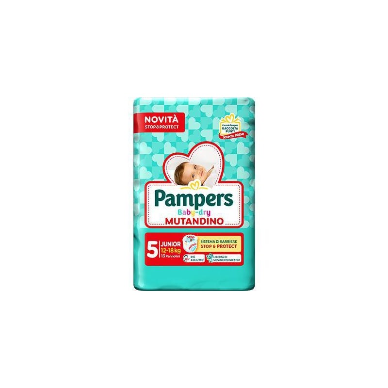 PAMPERS BABY DRY PANN.MUTANDINO 5 MIS.