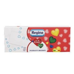 REGINA FAZZOLETTI DI CUORI X 10