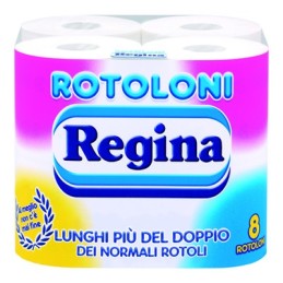 REGINA ROTOLONI X 8 ROTOLI CARTA IGIENICA