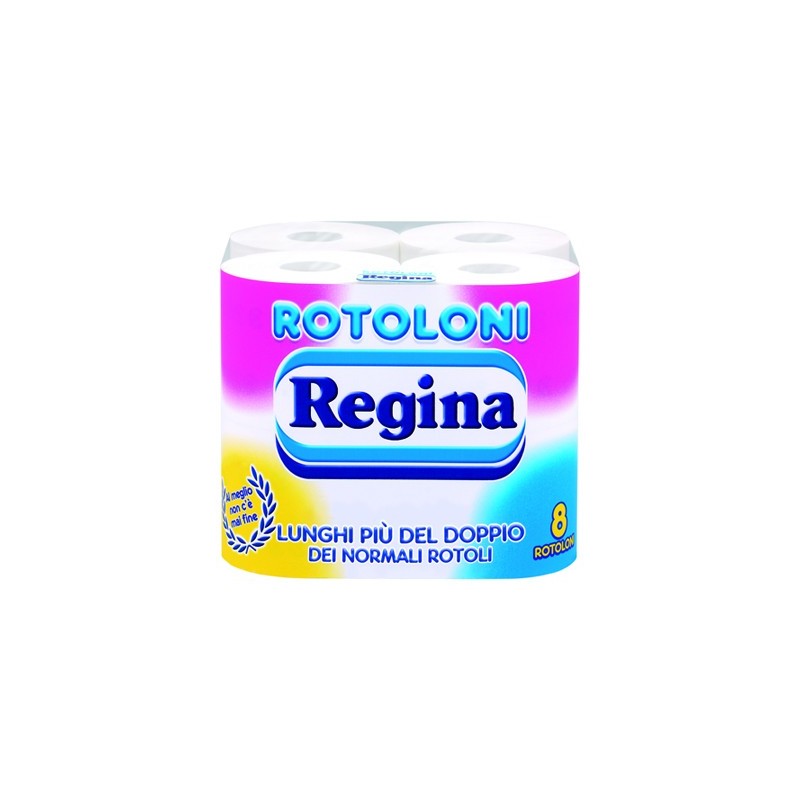 REGINA ROTOLONI X 8 ROTOLI CARTA IGIENICA