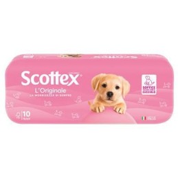 SCOTTEX C.I. 10 ROTOLI BIANCA
