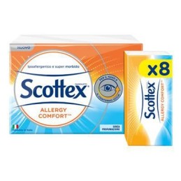 SCOTTEX FAZZOLETTI ALLERGY CONFORT X 8 PZ