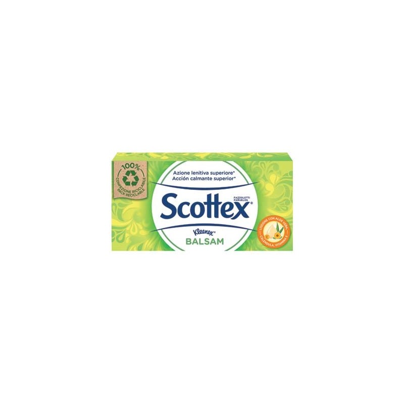 SCOTTEX FAZZOLETTI BALSAM BOX X 72