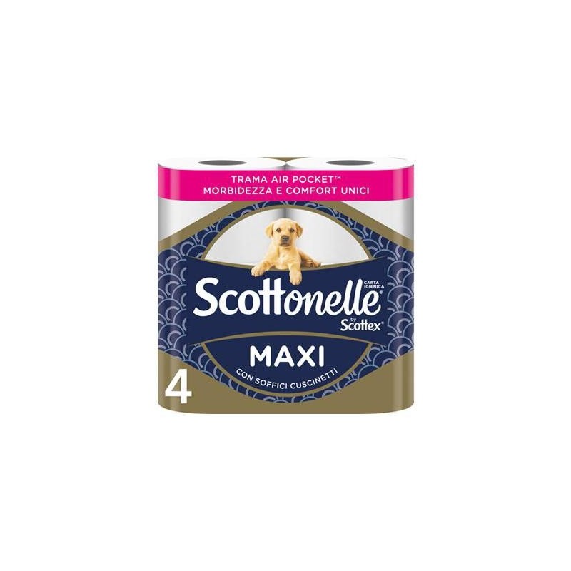 SCOTTONELLE CARTA IGIENICA X 4