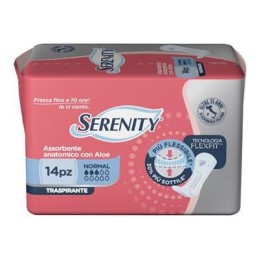 SERENITY ASSORBENTE ANATOMICOFLEXFIT NORMAL X14