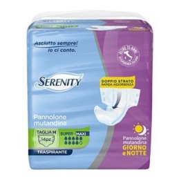 SERENITY PANNOLONE MUTANDINA GIORNO TAGLIA M X14