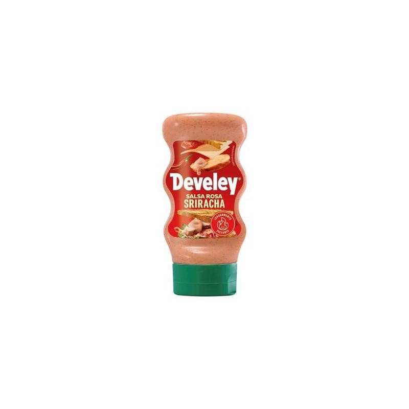 DEVELEY 250 ML SALSA ROSA SRIRACHA SQUEEZE