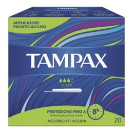TAMPAX BLUEBOX X 20 SUPER