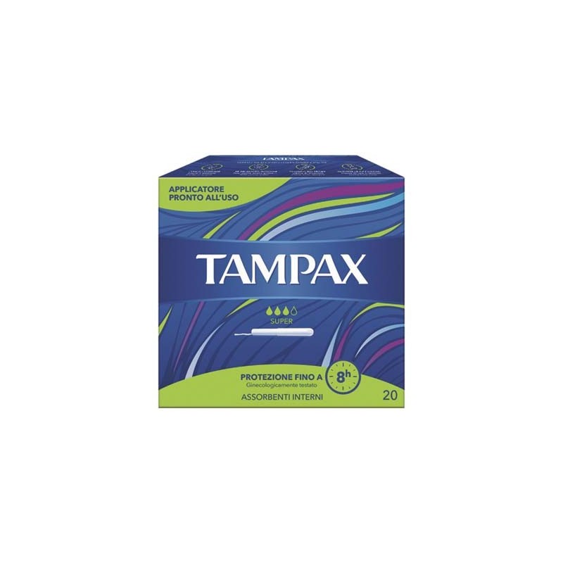TAMPAX BLUEBOX X 20 SUPER