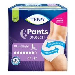 TENA PANTS PLUS NIGHT X12 L