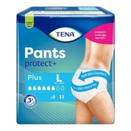 TENA PANTS PLUS X8 L