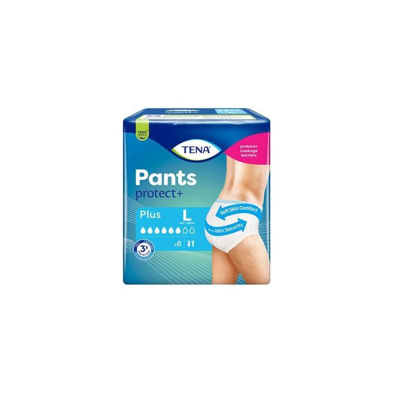 TENA PANTS PLUS X8 L