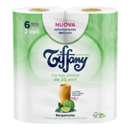 TIFFANY CARTA IGIENICA 2 VELI6 ROTOLI PROFUMATA BERGAMOTTO