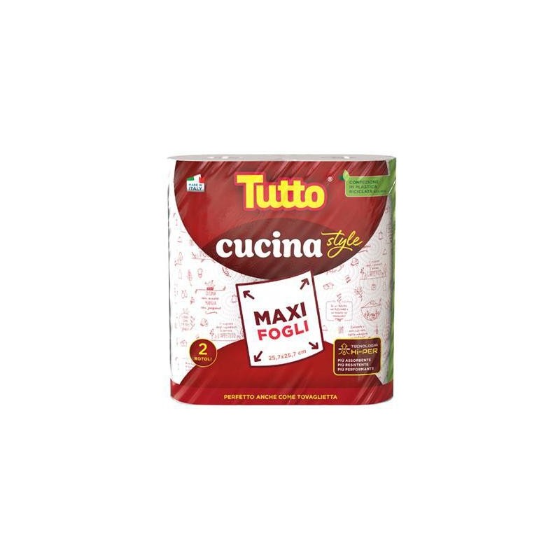 TUTTO CUCINA STYLE 2 MAXI ROTOLI