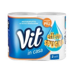 VIT ASCIUGATUTTO X 2 ROTOLI