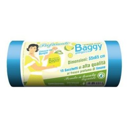 BAGGY SACCO CELESTE CM.55X65 15PZ LEMON 45 LT