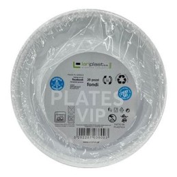 LARIPLAST PIATTI FONDI X20 BIANCHI DIAMETRO CM22